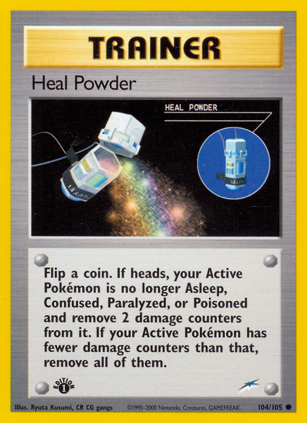 Heal Powder (104/105) [Neo Destiny 1st Edition] | Gear Gaming Bentonville