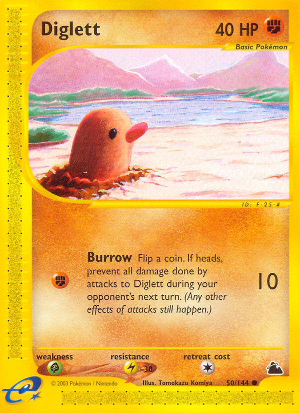 Diglett (50/144) [Skyridge] | Gear Gaming Bentonville