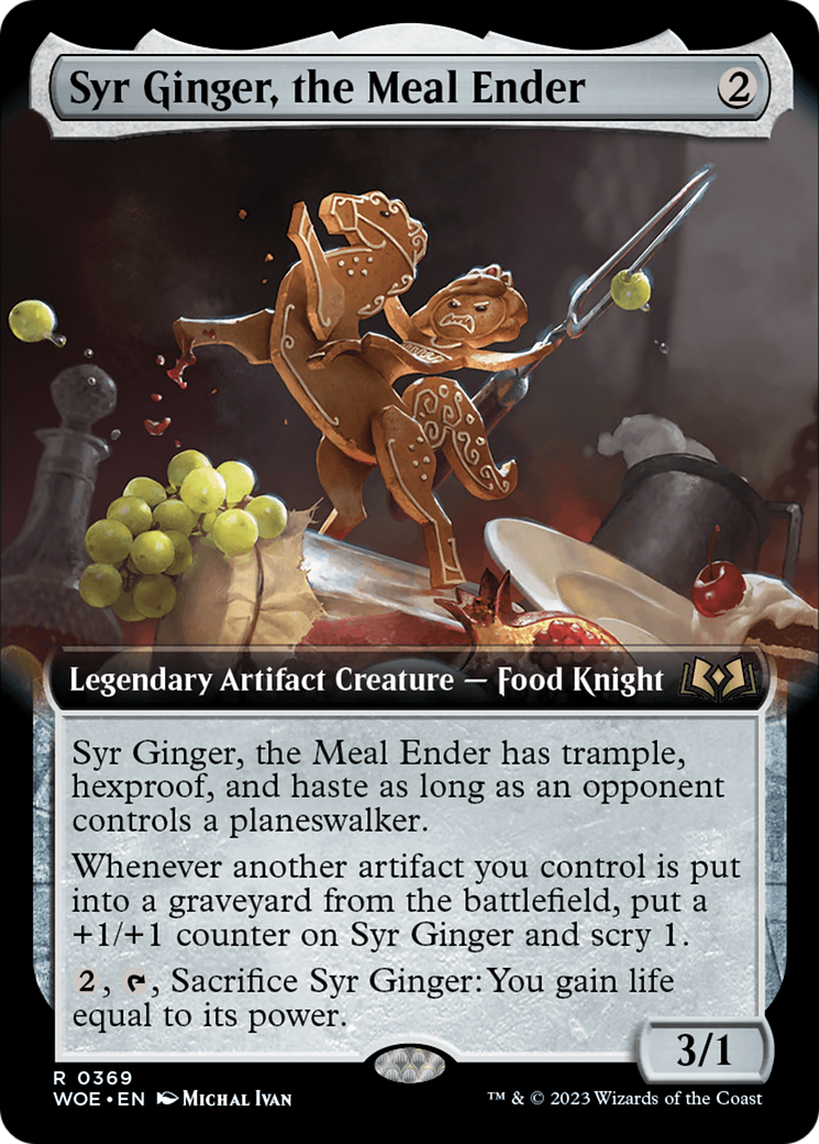 Syr Ginger, the Meal Ender (Extended Art) [Wilds of Eldraine] | Gear Gaming Bentonville