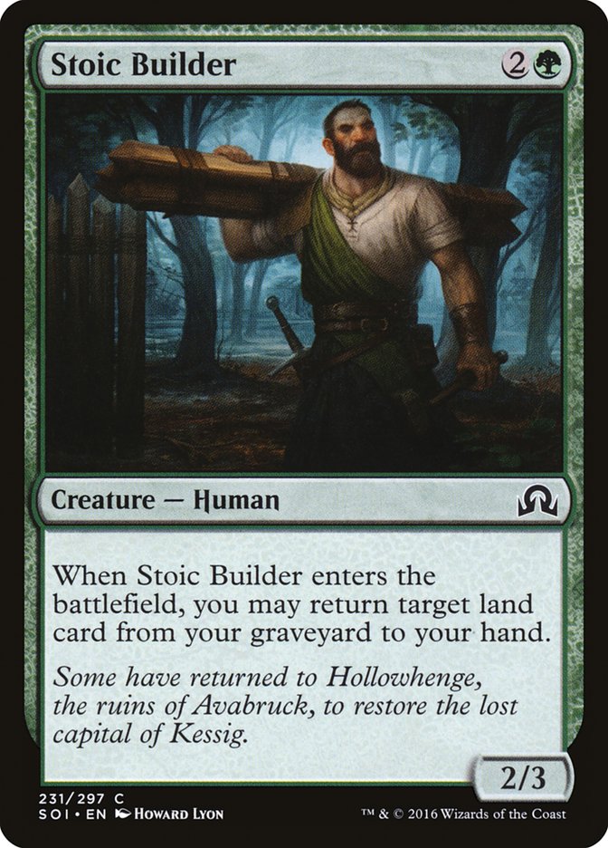 Stoic Builder [Shadows over Innistrad] | Gear Gaming Bentonville