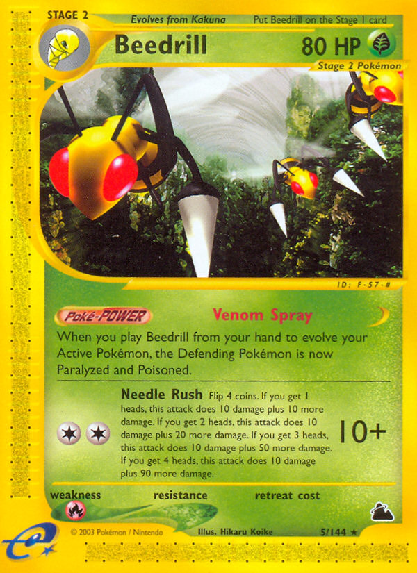 Beedrill (5/144) [Skyridge] | Gear Gaming Bentonville