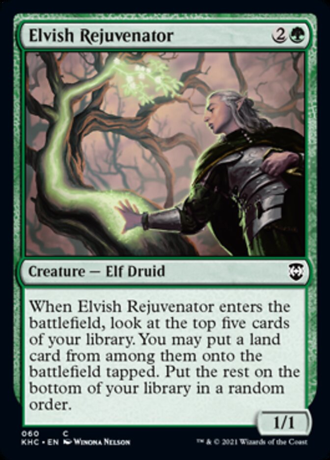 Elvish Rejuvenator [Kaldheim Commander] | Gear Gaming Bentonville