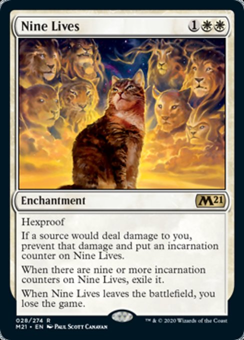 Nine Lives [Core Set 2021] | Gear Gaming Bentonville