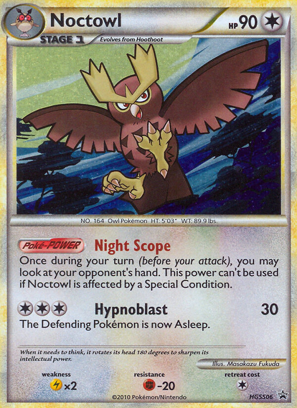 Noctowl (HGSS06) [HeartGold & SoulSilver: Black Star Promos] | Gear Gaming Bentonville