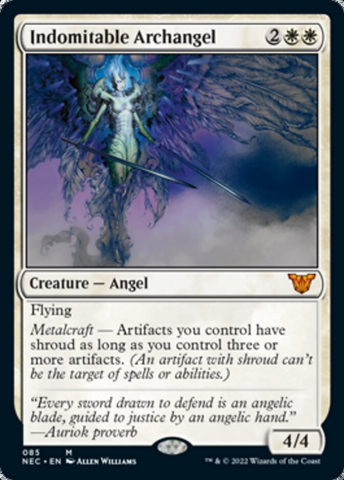 Indomitable Archangel [Kamigawa: Neon Dynasty Commander] | Gear Gaming Bentonville