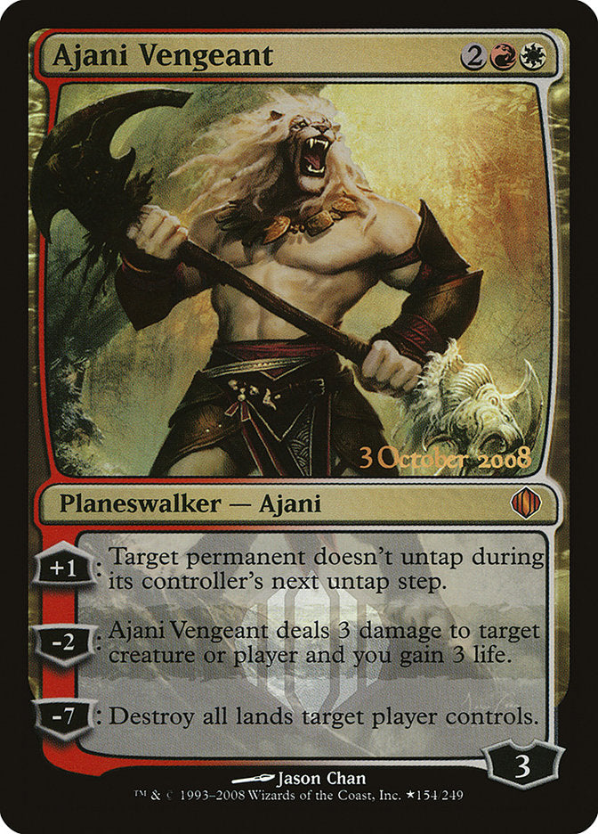 Ajani Vengeant [Shards of Alara Promos] | Gear Gaming Bentonville