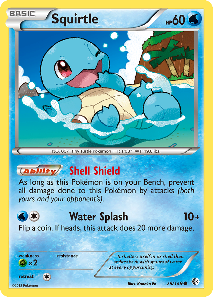 Squirtle (29/149) [Black & White: Boundaries Crossed] | Gear Gaming Bentonville