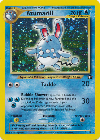 Azumarill (2/111) [Neo Genesis Unlimited] | Gear Gaming Bentonville