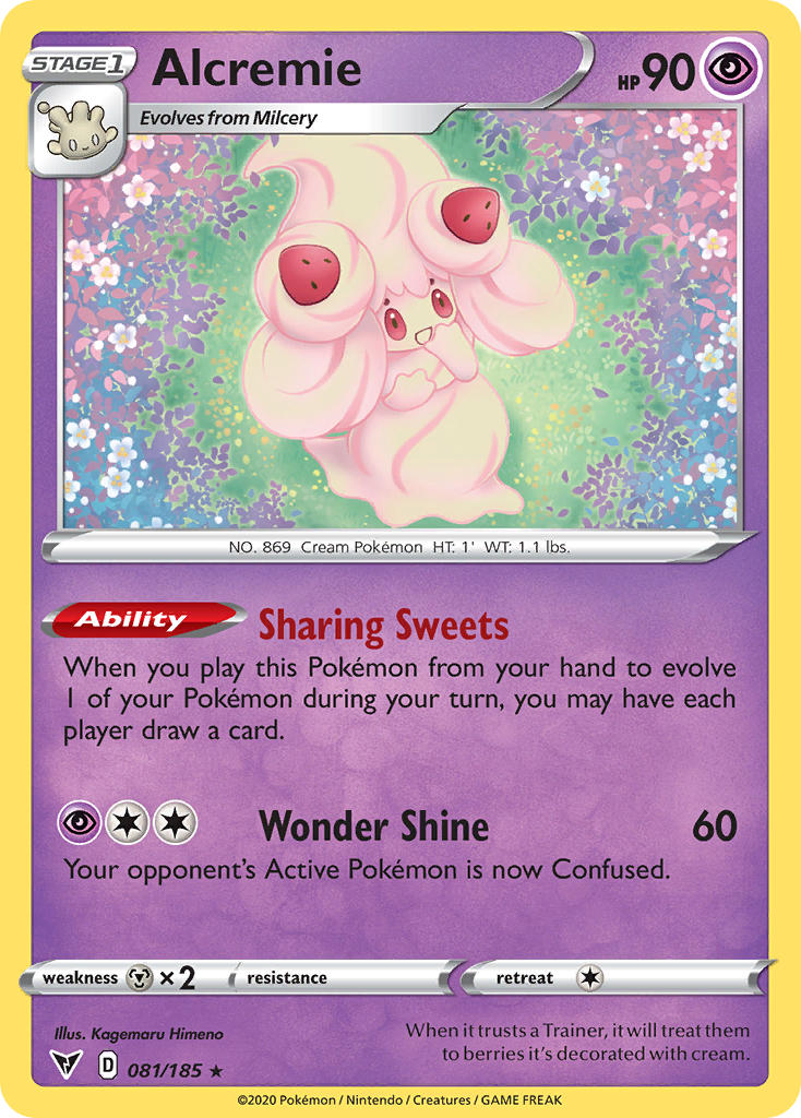 Alcremie (081/185) [Sword & Shield: Vivid Voltage] | Gear Gaming Bentonville