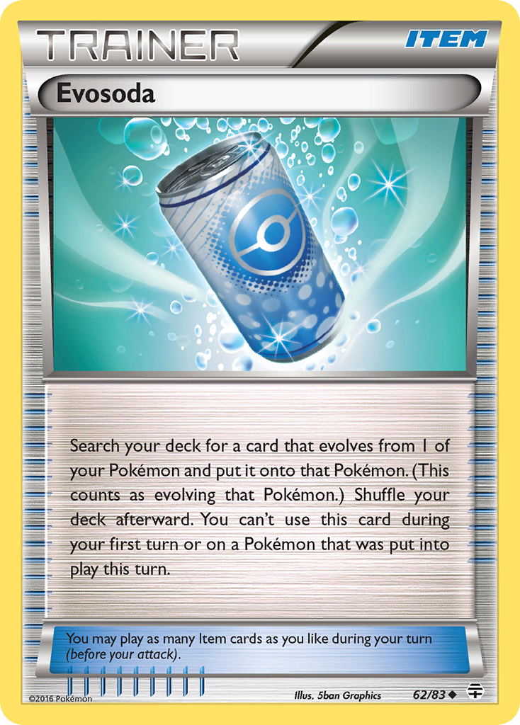 Evosoda (62/83) [XY: Generations] | Gear Gaming Bentonville