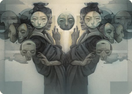 Vesuvan Duplimancy Art Card [Dominaria United Art Series] | Gear Gaming Bentonville