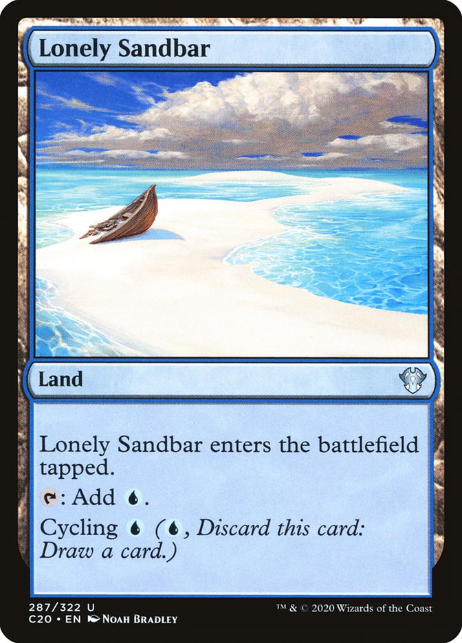 Lonely Sandbar [Commander 2020] | Gear Gaming Bentonville