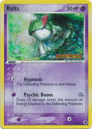 Ralts (60/101) (Stamped) [EX: Dragon Frontiers] | Gear Gaming Bentonville