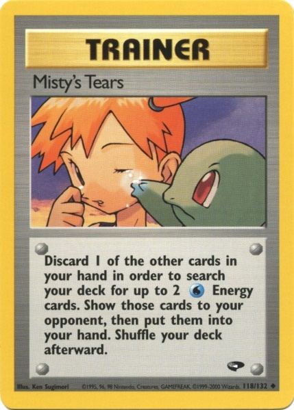 Misty's Tears (118/132) [Gym Challenge Unlimited] | Gear Gaming Bentonville