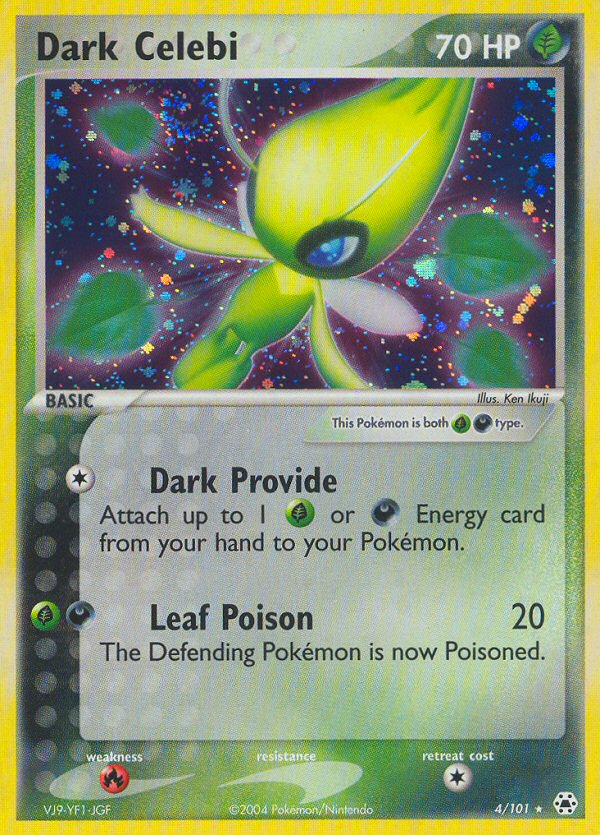 Dark Celebi (4/101) [EX: Hidden Legends] | Gear Gaming Bentonville