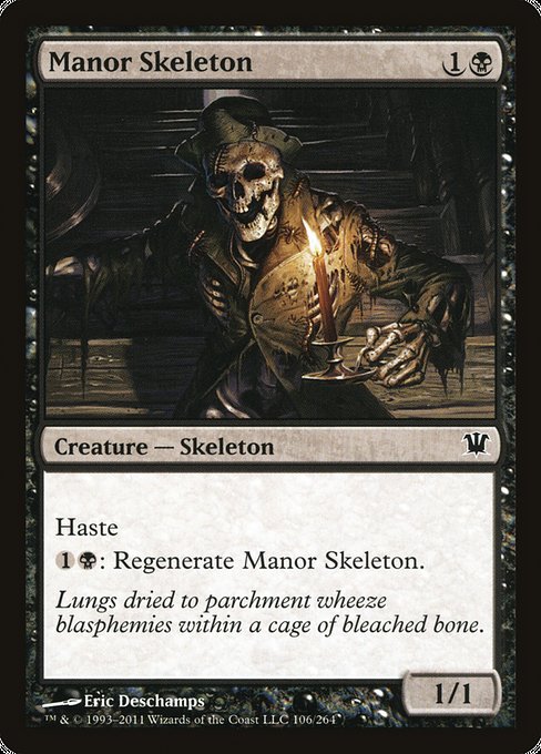 Manor Skeleton [Innistrad] | Gear Gaming Bentonville