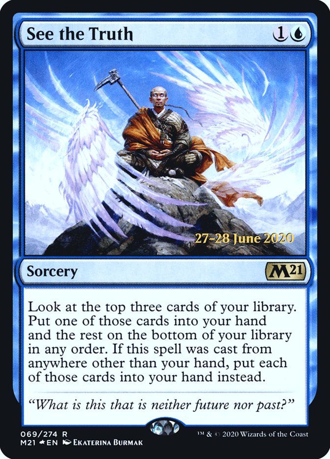 See the Truth  [Core Set 2021 Prerelease Promos] | Gear Gaming Bentonville