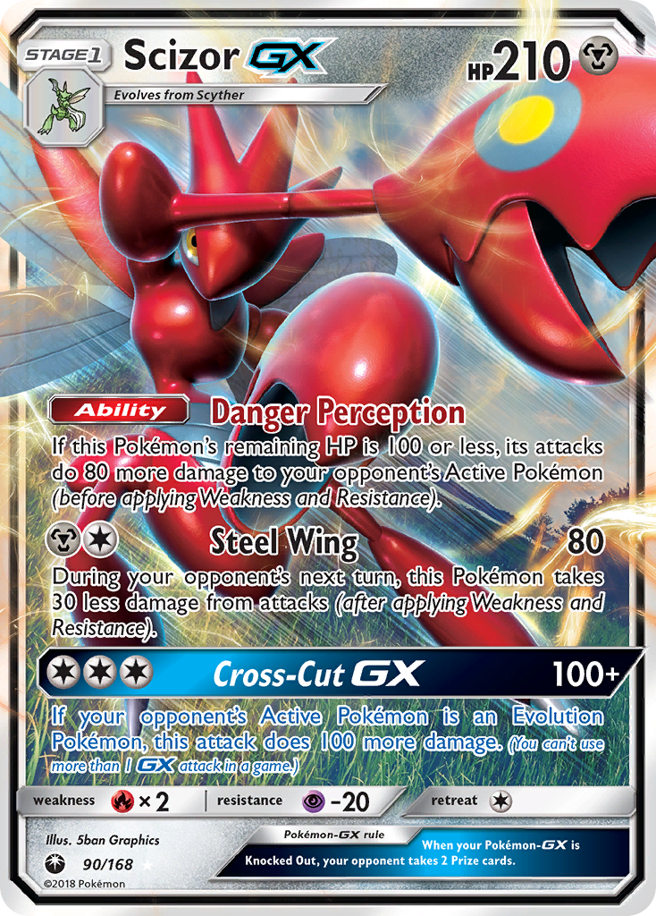 Scizor GX (90/168) [Sun & Moon: Celestial Storm] | Gear Gaming Bentonville