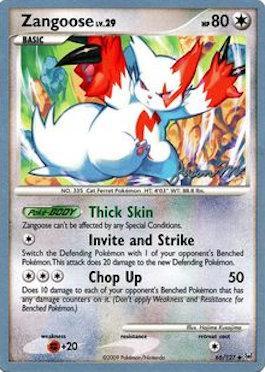 Zangoose LV.29 (66/127) (Queengar - Jason Martinez) [World Championships 2009] | Gear Gaming Bentonville