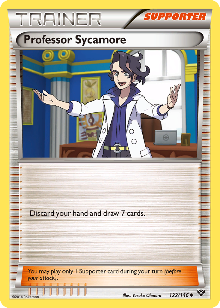 Professor Sycamore (122/146) [XY: Base Set] | Gear Gaming Bentonville