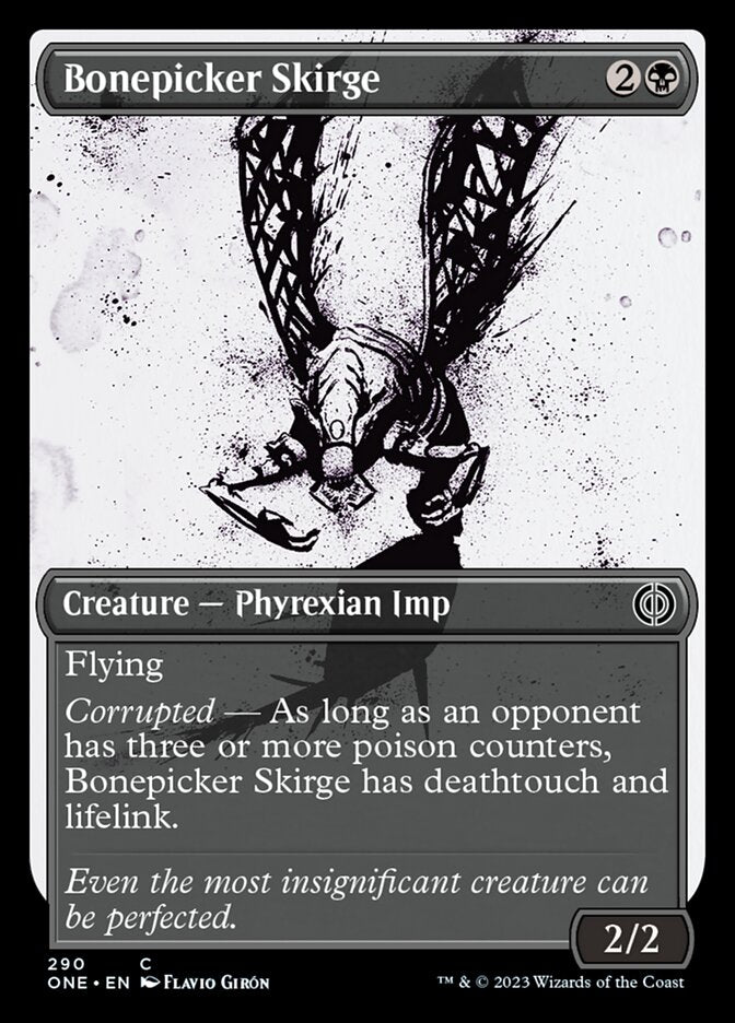 Bonepicker Skirge (Showcase Ichor) [Phyrexia: All Will Be One] | Gear Gaming Bentonville