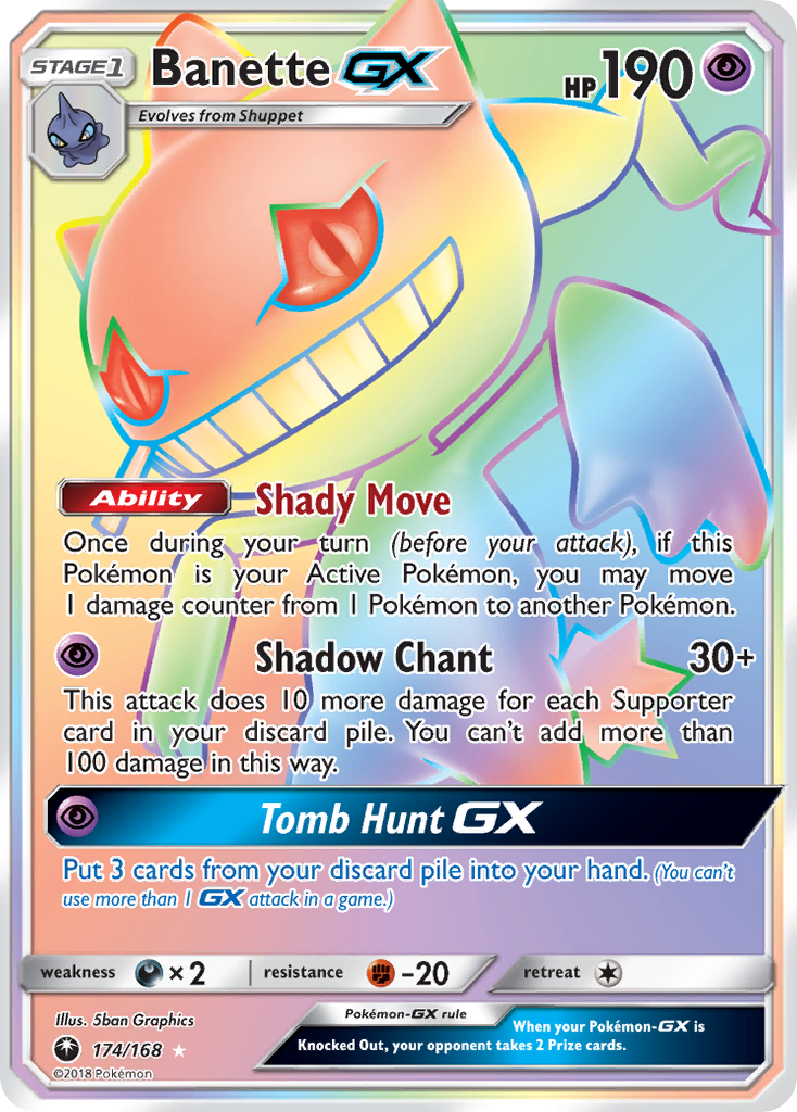 Banette GX (174/168) [Sun & Moon: Celestial Storm] | Gear Gaming Bentonville