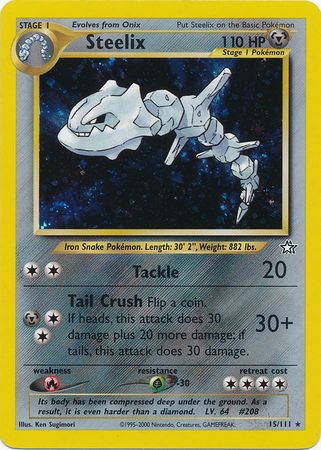 Steelix (15/111) [Neo Genesis Unlimited] | Gear Gaming Bentonville