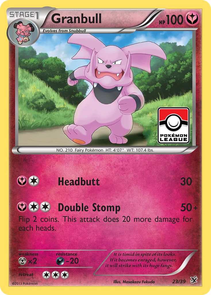 Granbull (23/39) [XY: Kalos Starter Set] | Gear Gaming Bentonville