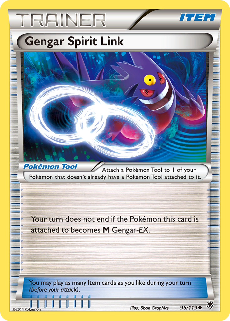 Gengar Spirit Link (95/119) [XY: Phantom Forces] | Gear Gaming Bentonville