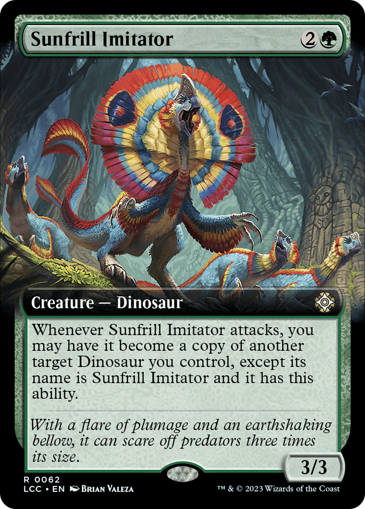 Sunfrill Imitator (Extended Art) [The Lost Caverns of Ixalan Commander] | Gear Gaming Bentonville