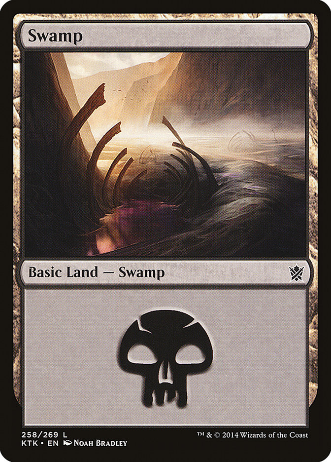 Swamp (258) [Khans of Tarkir] | Gear Gaming Bentonville