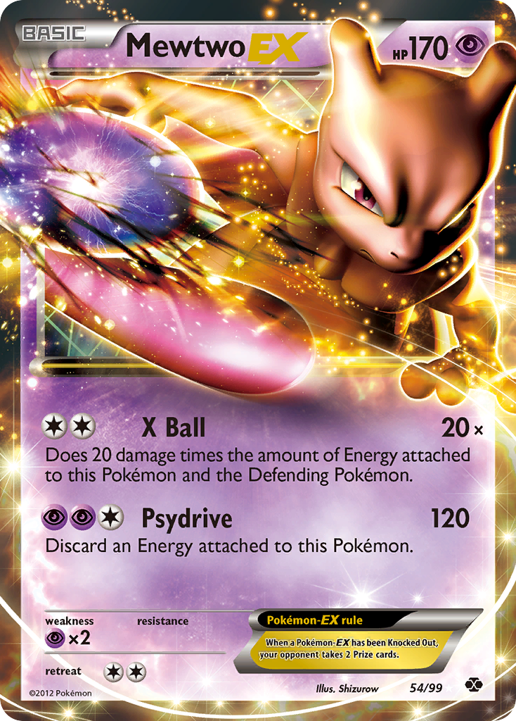 Mewtwo EX (54/99) [Black & White: Next Destinies] | Gear Gaming Bentonville