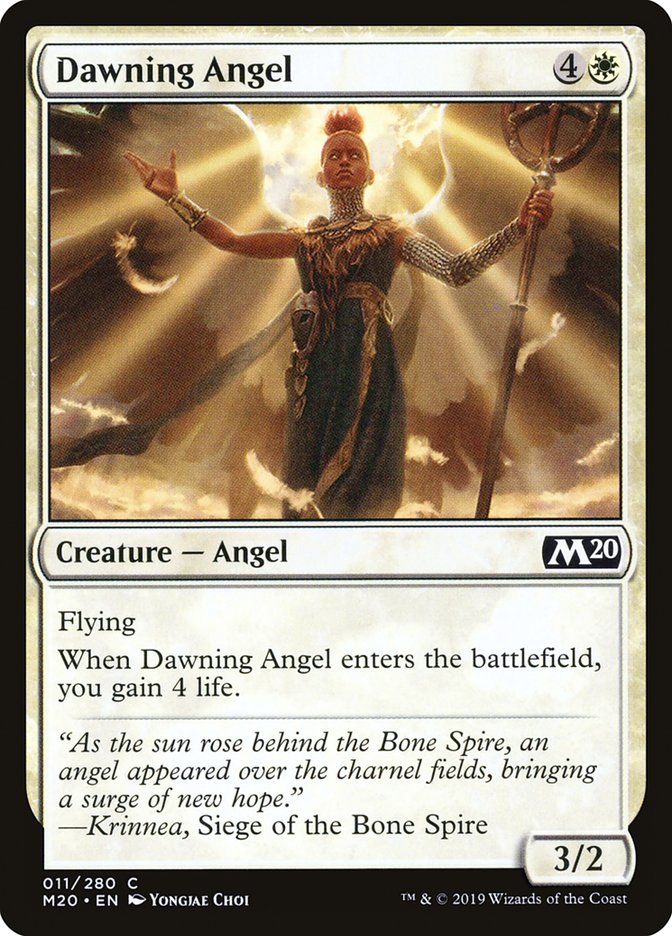 Dawning Angel [Core Set 2020] | Gear Gaming Bentonville