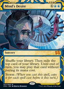 Mind's Desire (Etched Foil) [Strixhaven Mystical Archive] | Gear Gaming Bentonville