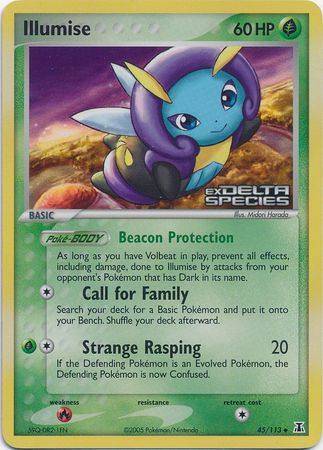 Illumise (45/113) (Stamped) [EX: Delta Species] | Gear Gaming Bentonville