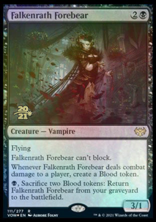 Falkenrath Forebear [Innistrad: Crimson Vow Prerelease Promos] | Gear Gaming Bentonville