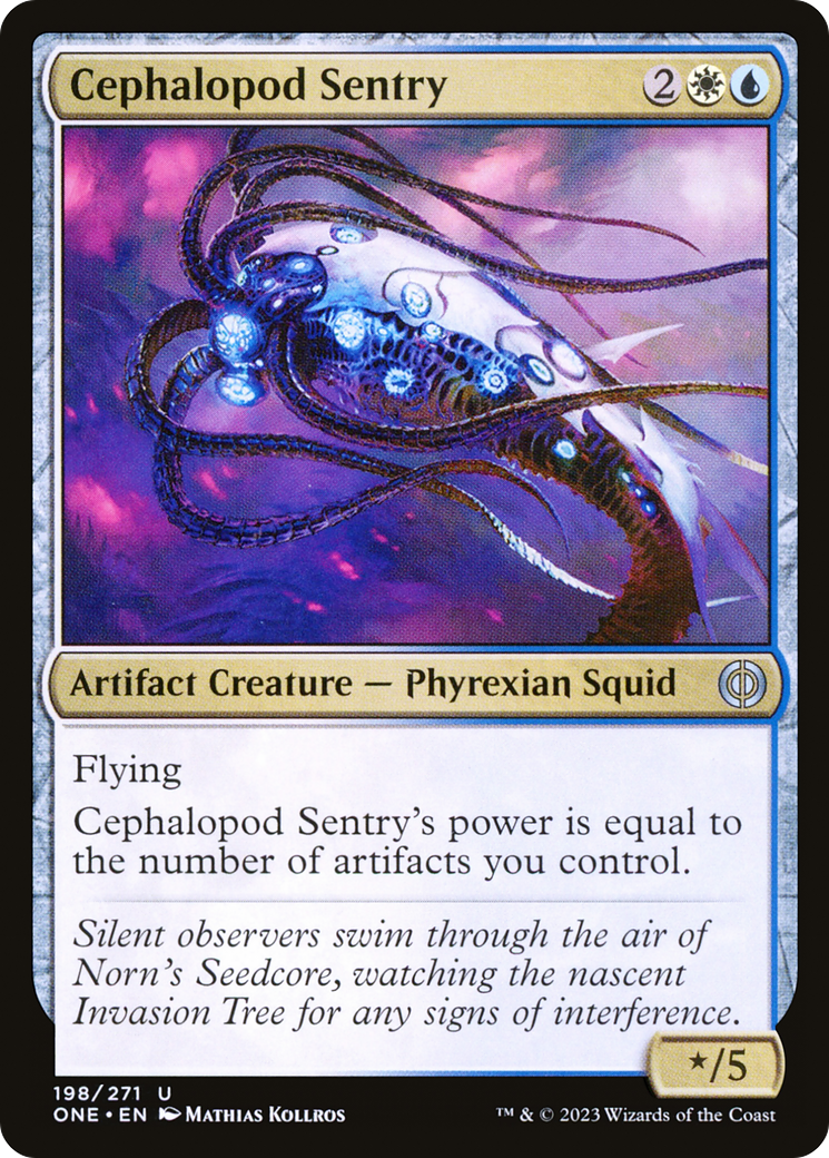 Cephalopod Sentry [Phyrexia: All Will Be One] | Gear Gaming Bentonville