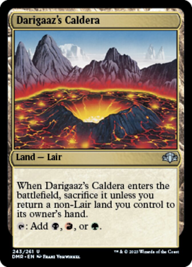 Darigaaz's Caldera [Dominaria Remastered] | Gear Gaming Bentonville