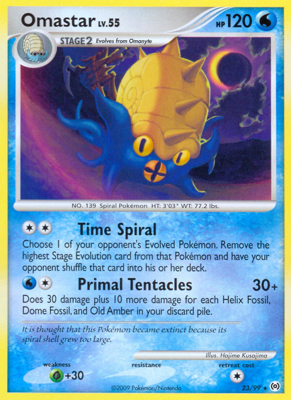 Omastar (23/99) [Platinum: Arceus] | Gear Gaming Bentonville