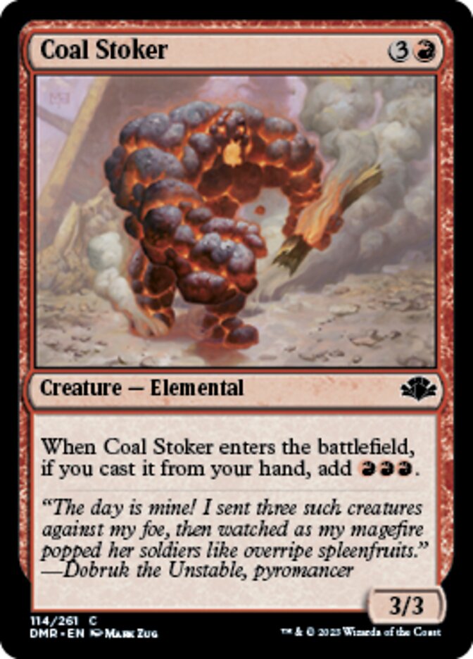 Coal Stoker [Dominaria Remastered] | Gear Gaming Bentonville