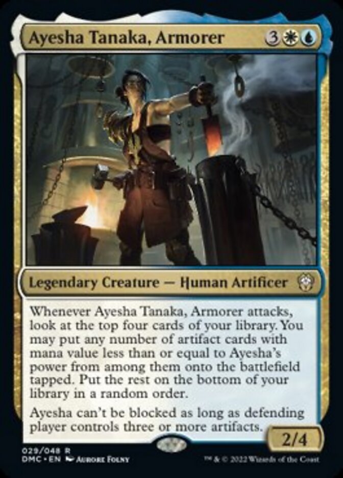 Ayesha Tanaka, Armorer [Dominaria United Commander] | Gear Gaming Bentonville