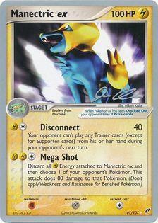 Manectric ex (101/107) (Mewtrick - Jason Klaczynski) [World Championships 2006] | Gear Gaming Bentonville