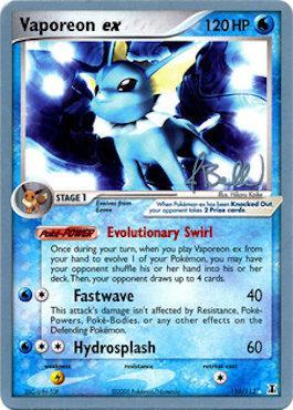 Vaporeon ex (110/113) (Eeveelutions - Jimmy Ballard) [World Championships 2006] | Gear Gaming Bentonville