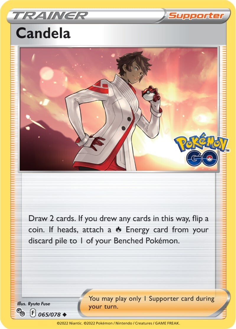 Candela (065/078) [Pokémon GO] | Gear Gaming Bentonville