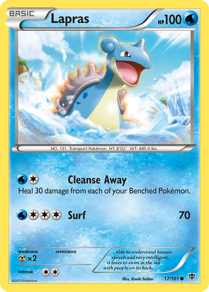 Lapras (17/101) [Black & White: Plasma Blast] | Gear Gaming Bentonville