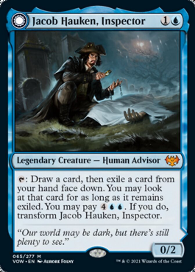 Jacob Hauken, Inspector // Hauken's Insight [Innistrad: Crimson Vow] | Gear Gaming Bentonville