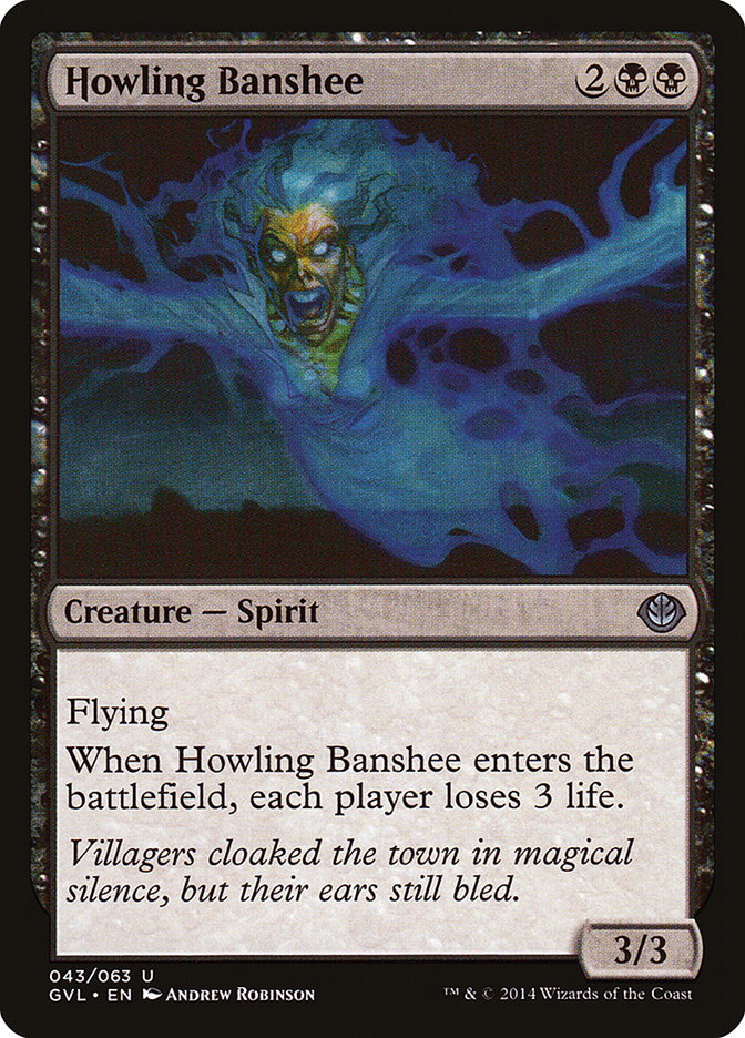 Howling Banshee (Garruk vs. Liliana) [Duel Decks Anthology] | Gear Gaming Bentonville