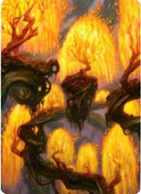 Grove of the Burnwillows Art Card [Zendikar Rising Art Series] | Gear Gaming Bentonville