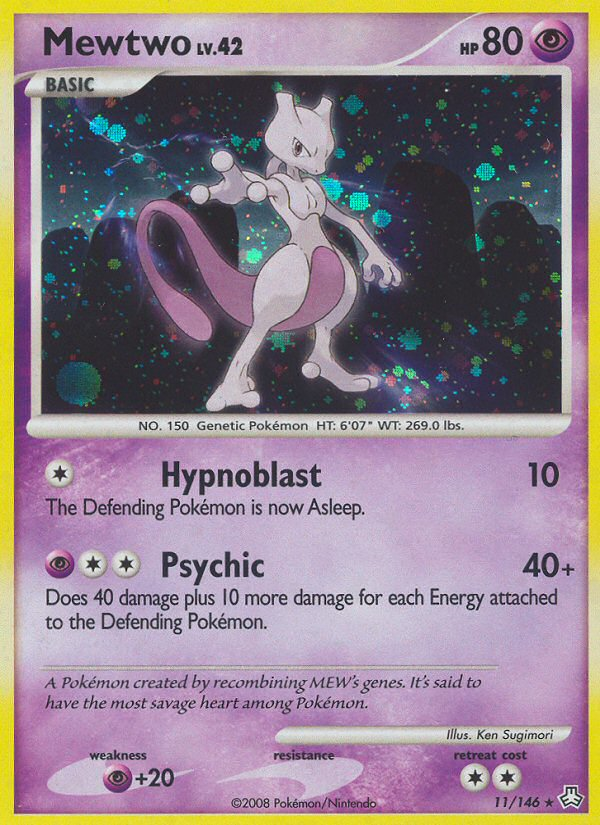 Mewtwo (11/146) [Diamond & Pearl: Legends Awakened] | Gear Gaming Bentonville