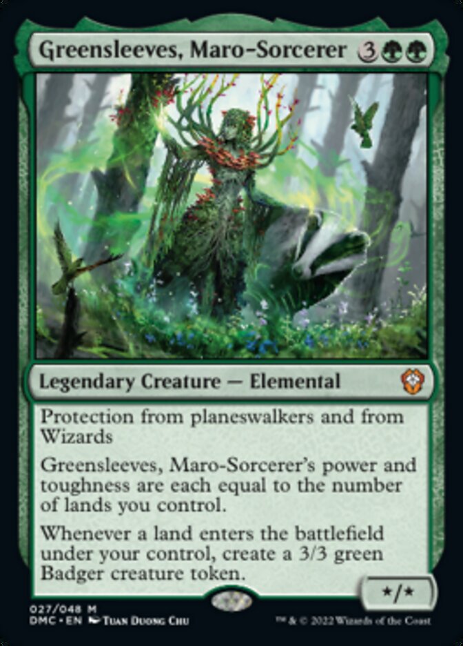 Greensleeves, Maro-Sorcerer [Dominaria United Commander] | Gear Gaming Bentonville